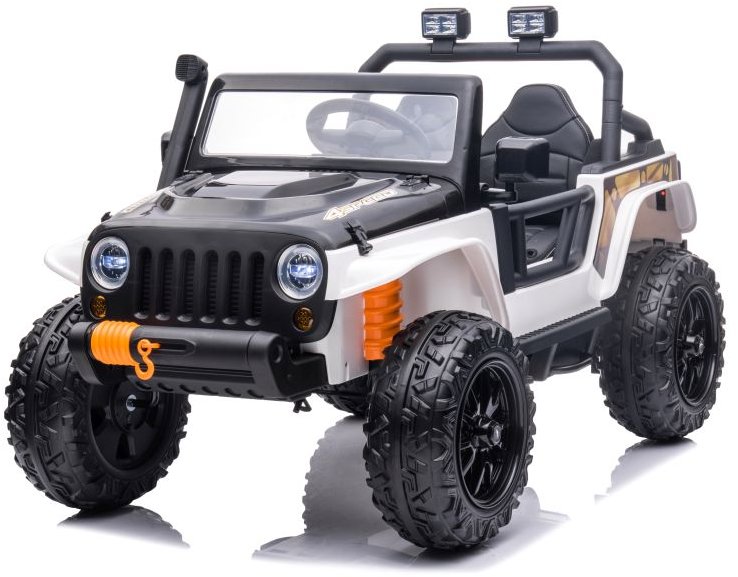 Mamido Jeep 4Speed 24 V 4 × 200 W bílé