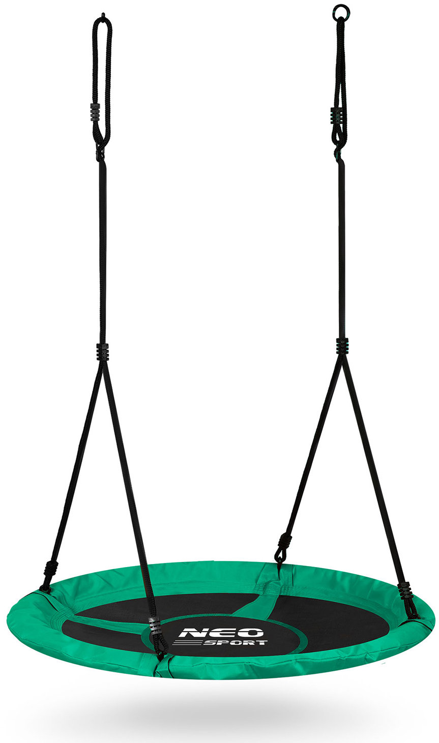 Neo-Sport Houpačka Swingo Čapí hnízdo, 125 cm, černo-zelená