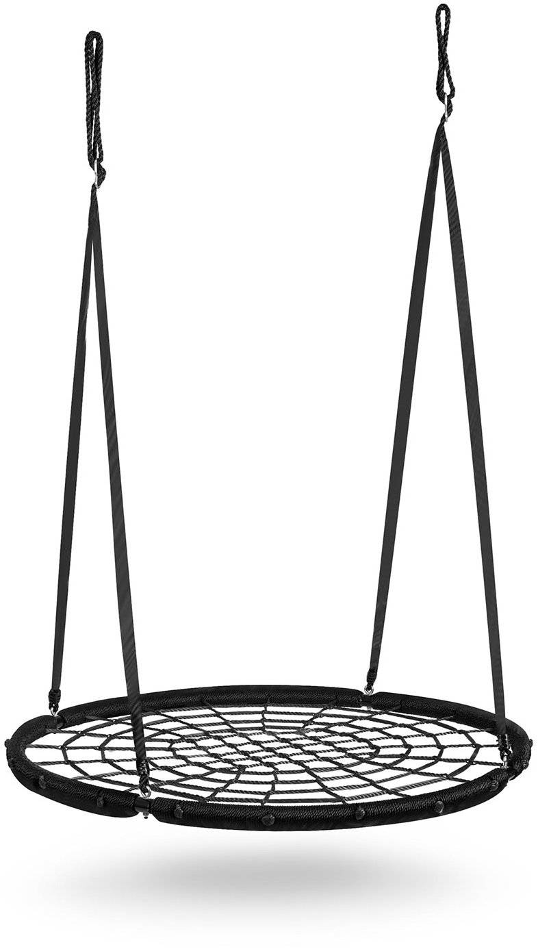 Neo-Sport Houpačka Čapí hnízdo NS-104, 120 cm, černá