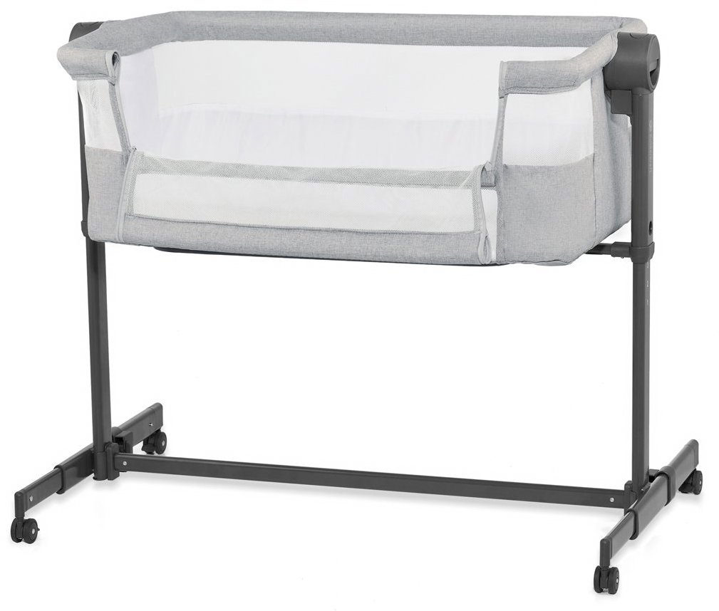 KINDERKRAFT Postýlka dětská polohovatelná Neste Up2 Light Grey