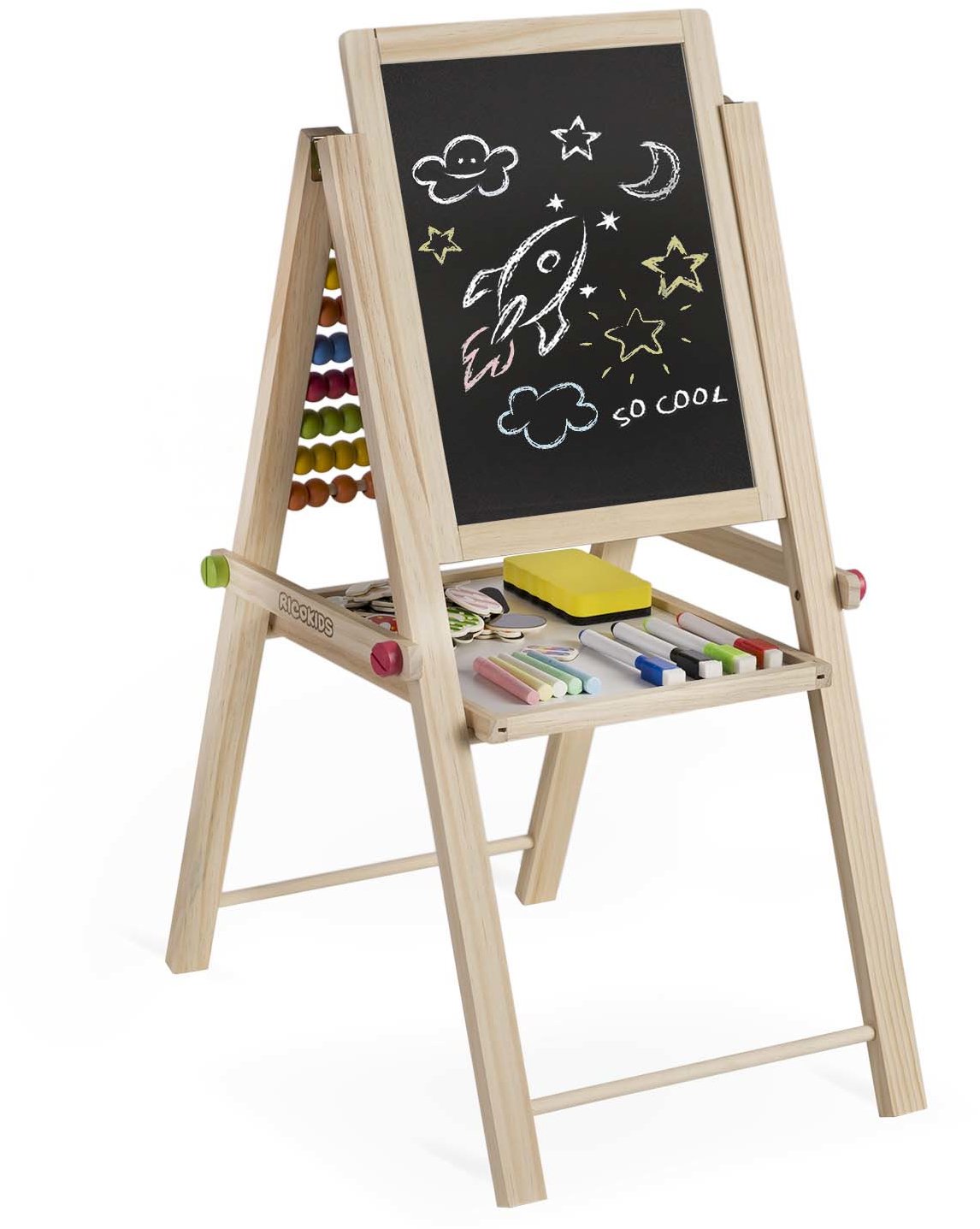 Skládací magnetická tabule Ricokids pro děti