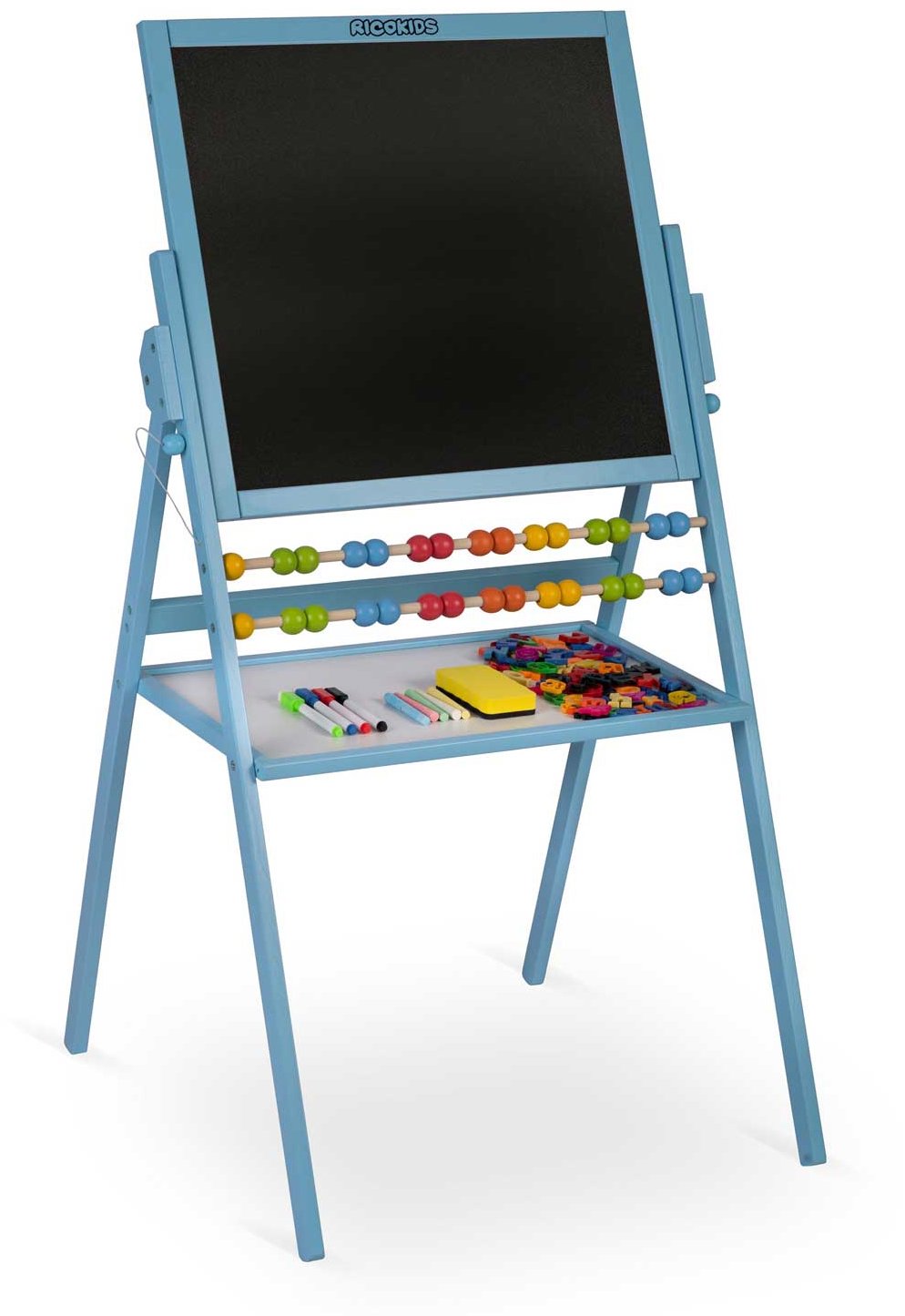 Ricokids Magnetická otočná tabule, modrá