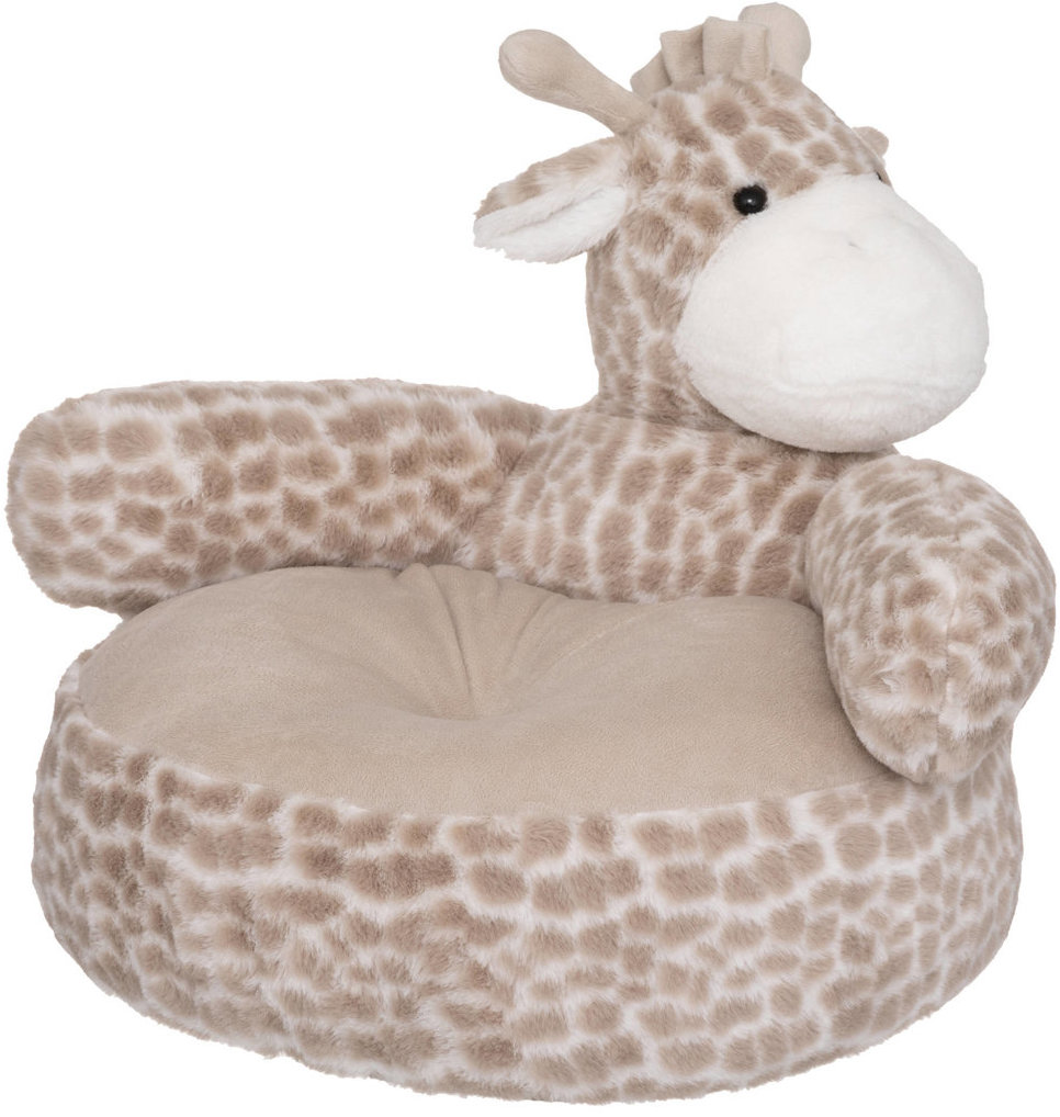 Atmosphera for kids Dětské křeslo Animal, plyš, béžové