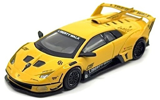 Mini Gt LAMBORGHINI MURCIELAGO LB-SILHOUETTE WORKS GT EVO YELLOW 2025 - 1:64