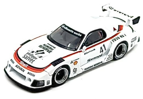 Mini Gt MAZDA RX-7 LB-Super Silhouette nr.41 Numero Reserve 1996 - 1:64