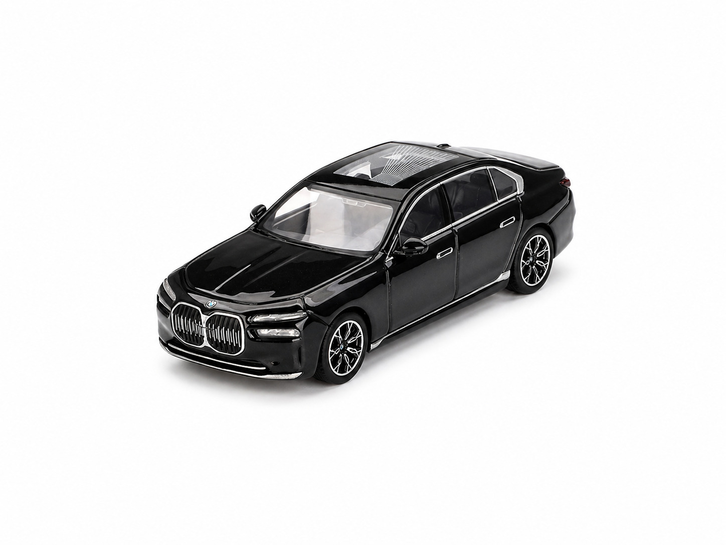 Mini Gt BMW i7 xDrive60 Black Sapphire 2024 - 1:64