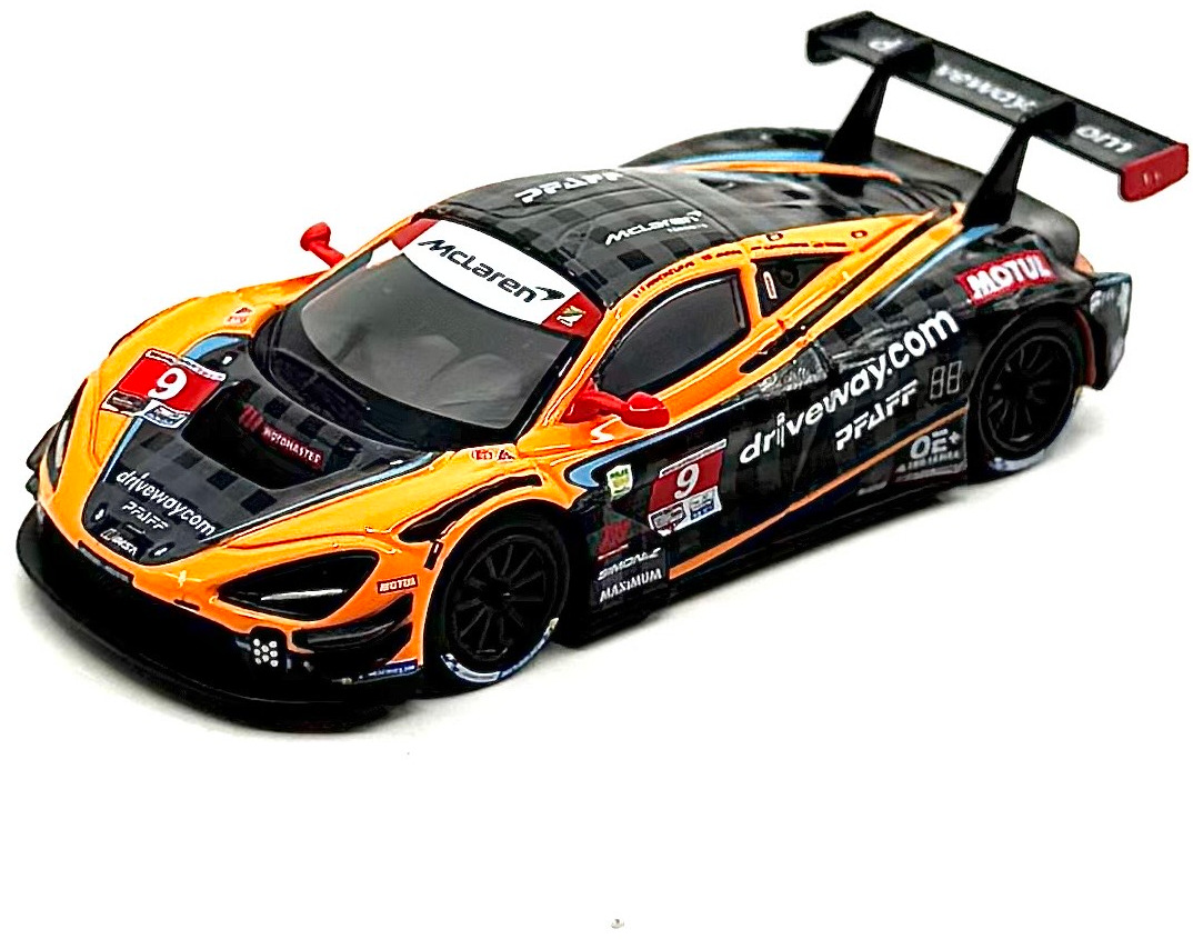 Mini GT Mclaren 720S Gt3 Evo Pfaff Motorsports 2024 Imsa Daytona 24 Hr. 1:64 blister