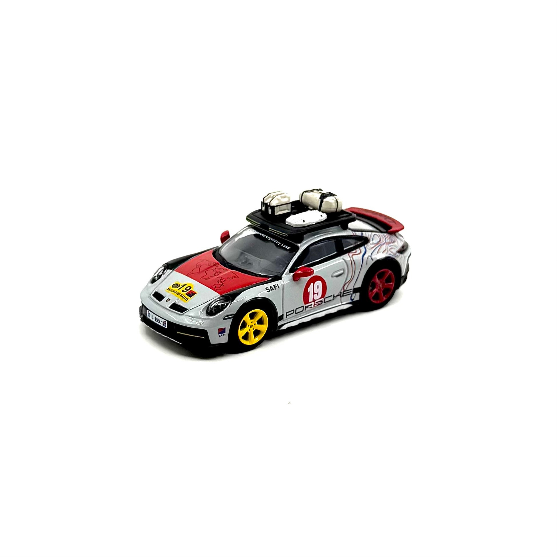 Mini GT Porsche 911 (992) Dakar "Uncle Rally" 2024 1:64 blister