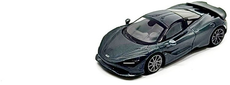 Mini Gt Mclaren 750S 2024 - šedý - 1:64