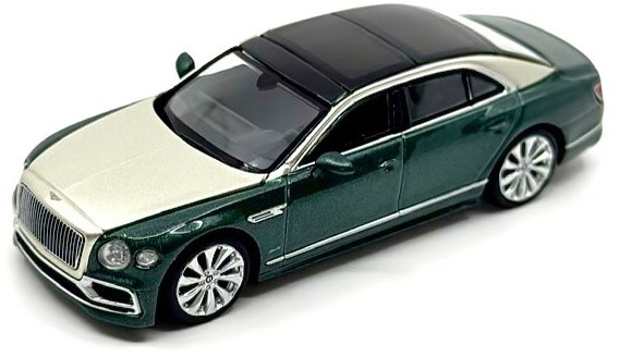 Mini Gt BENTLEY FLYING SPUR WHITE SAND VERDANT 2024 - 1:64