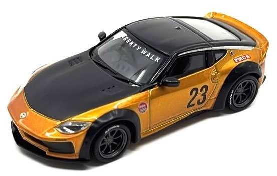 Mini Gt Nissan Z LB NATION WORKS LB Gold - 1:64
