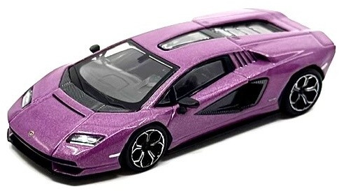 Mini Gt Lamborghini Countach LPI 800-4 Viola 30th - 1:64