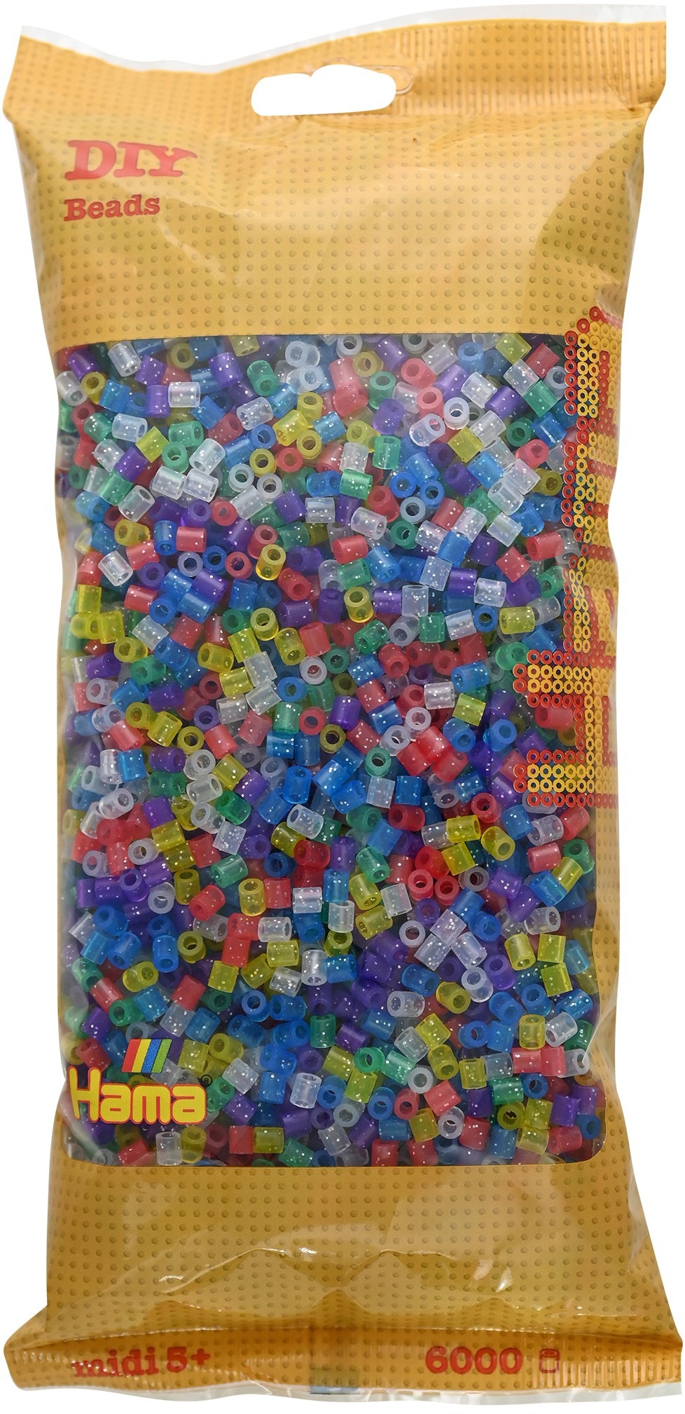 Hama Korálky s glitrem – mix 6.000 ks