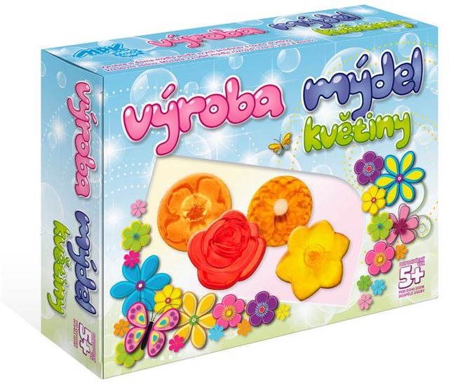 Výroba mýdel - Květiny