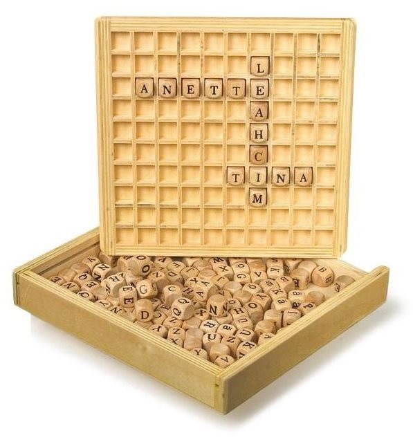 Dřevěné hra Scrabble