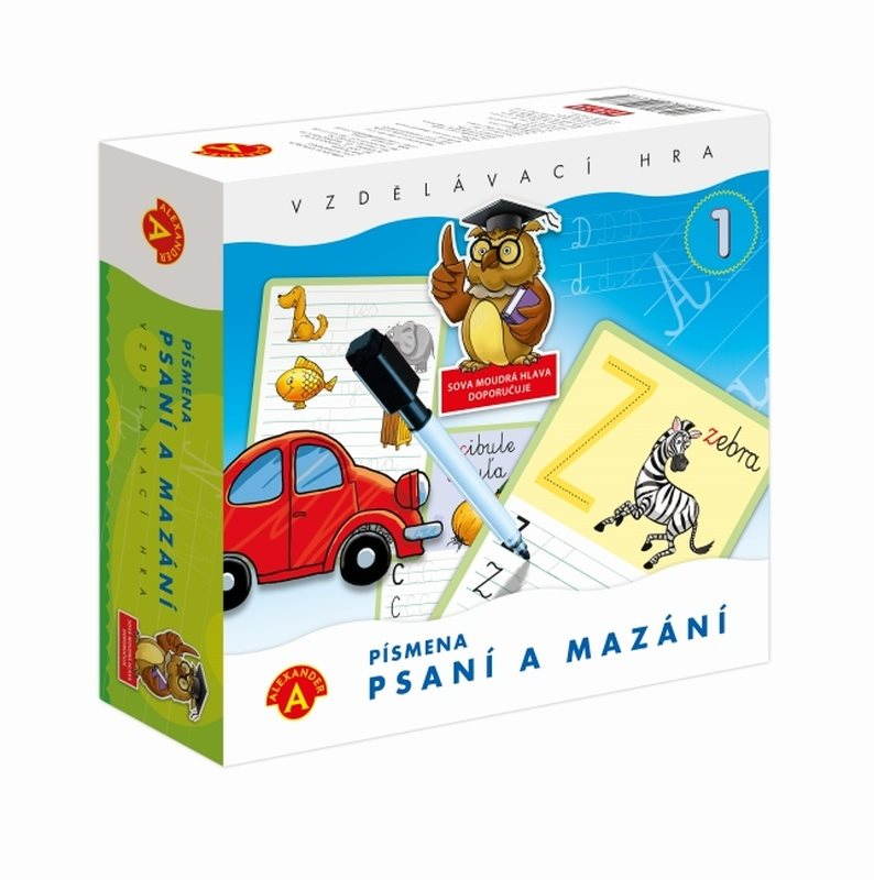 Psaní a mazání 1 - Písmenka