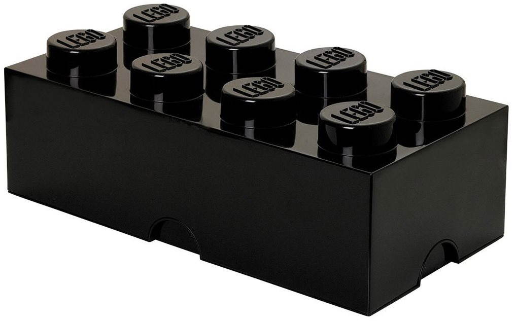 LEGO Úložný box 8 250 x 500 x 180 mm - černá