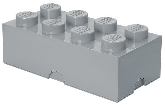 LEGO Úložný box 8 250 x 500 x 180 mm - šedý