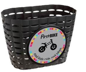 FirstBike košík černý