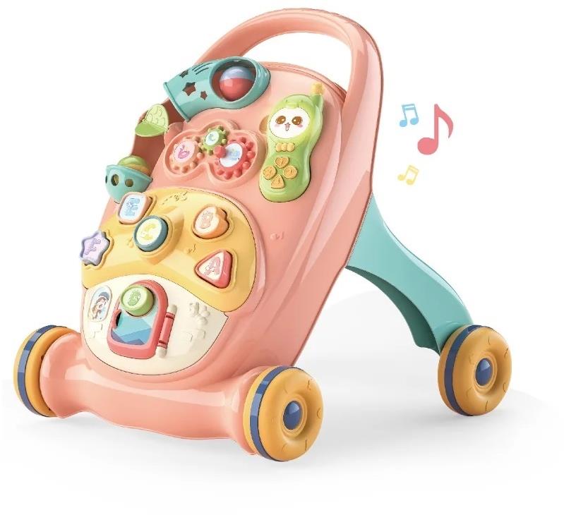 Bavytoy Interaktivní chodítko růžové