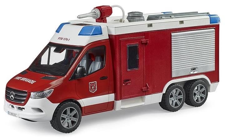 Bruder 2680 Hasičský vůz MB Sprinter se světelným a zvukovým modulem