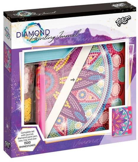 Diamantový deník Květina - úžasný dárek pro vaše děti