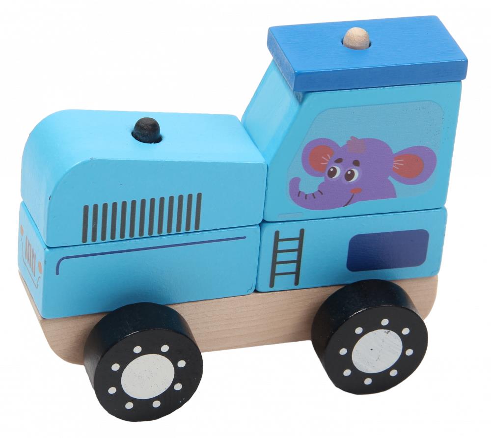 Hope Toys Dřevěné autíčko traktor