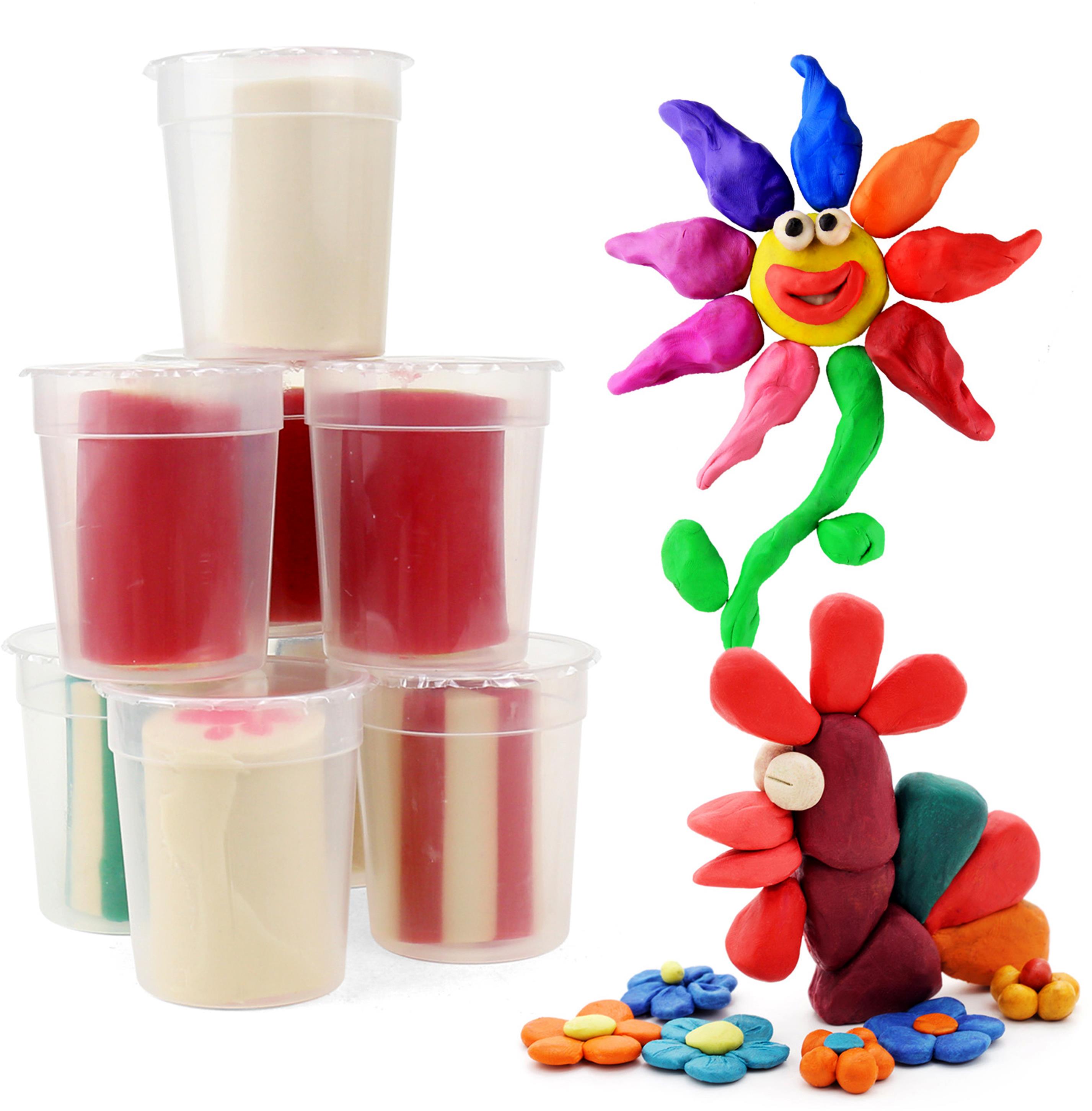 Aga4Kids Plastelína 8 ks - Kreativní hračka pro děti