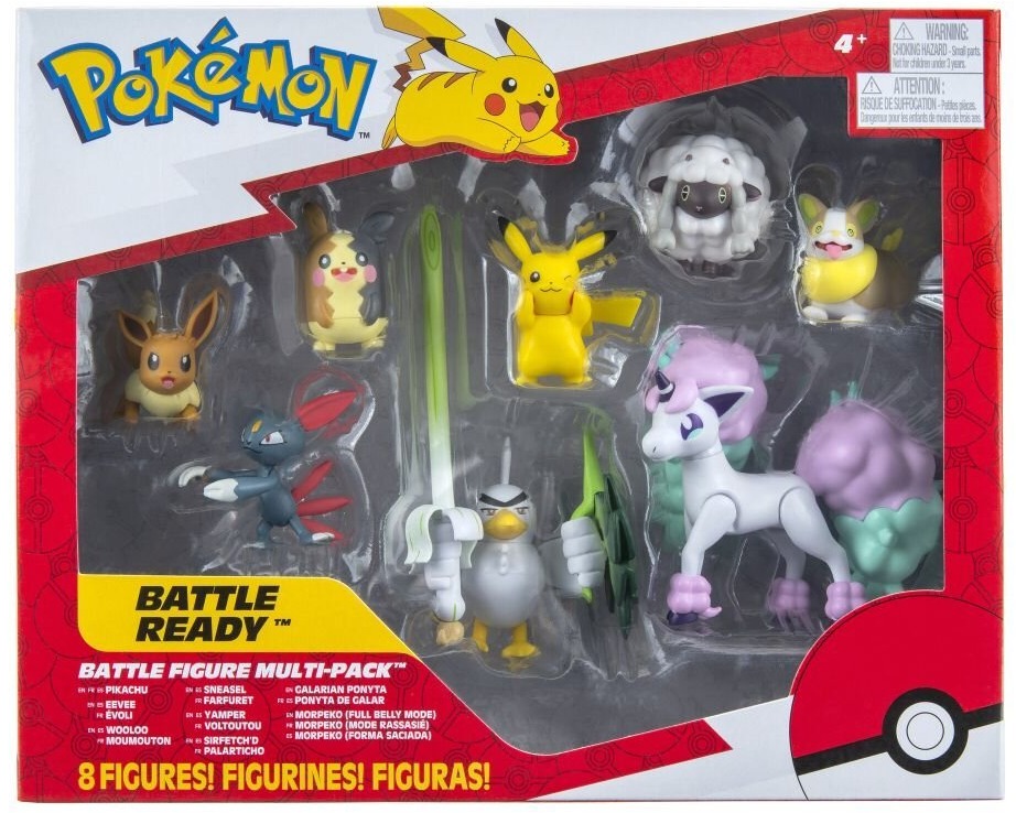 Jazwares Pokémon balení 8 figurek