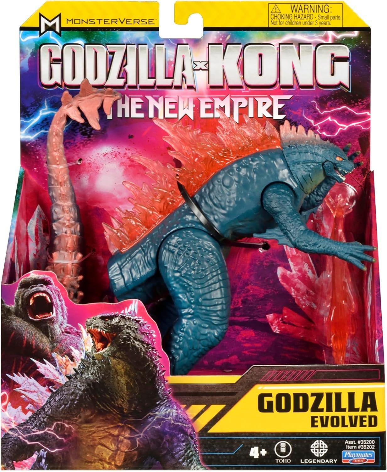 Playmates Toys Monsterverse Godzilla vs. KOng The New Empire, tepelný paprsek Evolved 15 cm