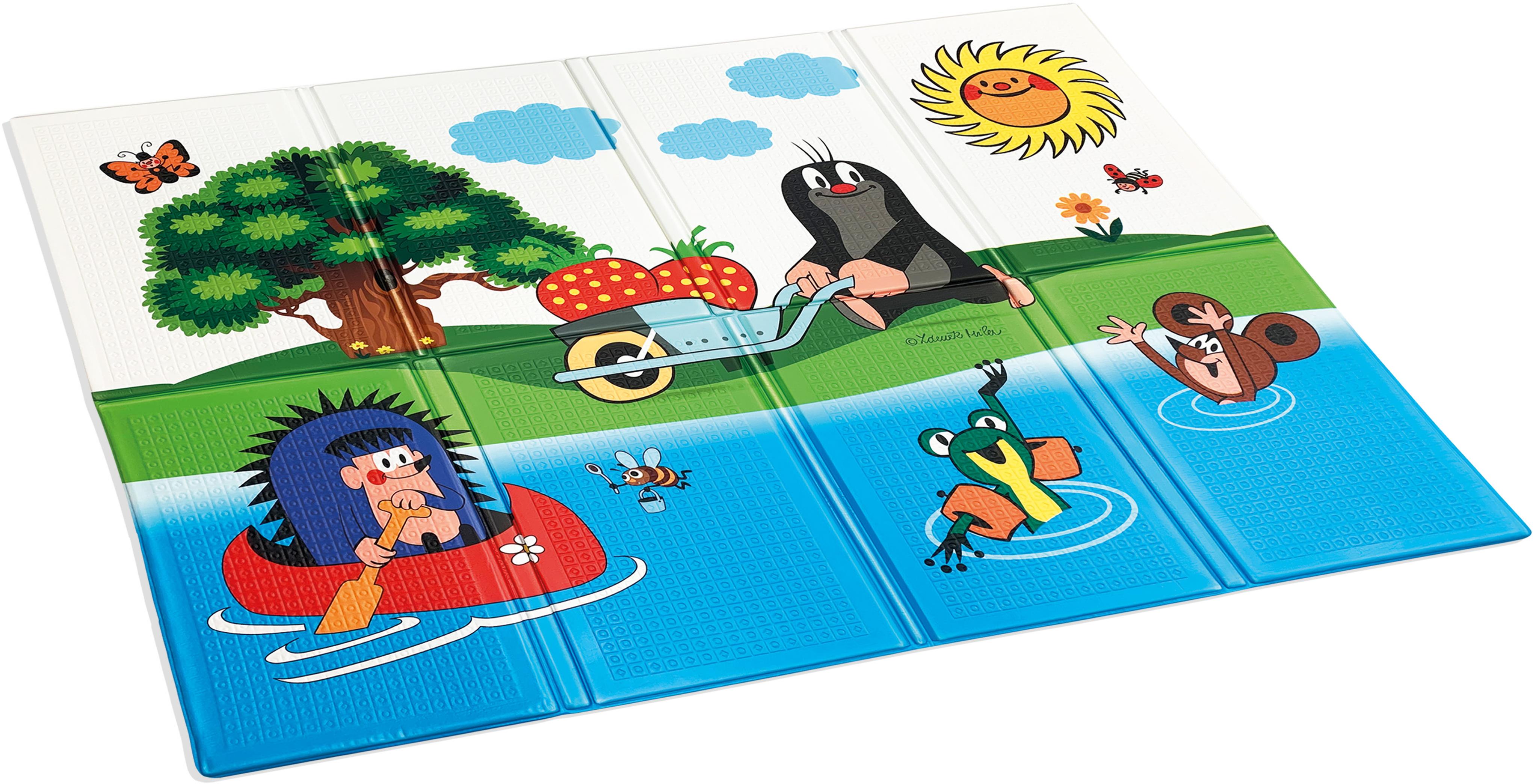 Wiky Skládací pěnová podložka Krtek 120 × 90 cm