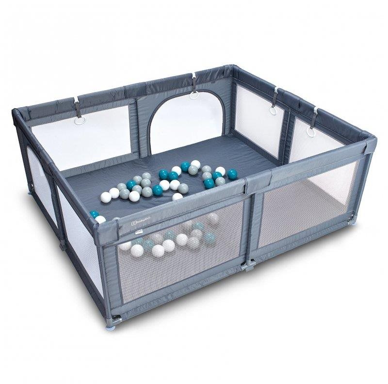 BabyGO Playpark Grey