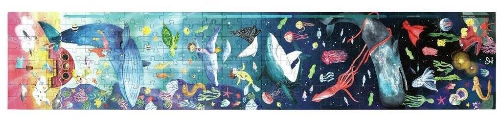 Hape Svítící puzzle Oceán