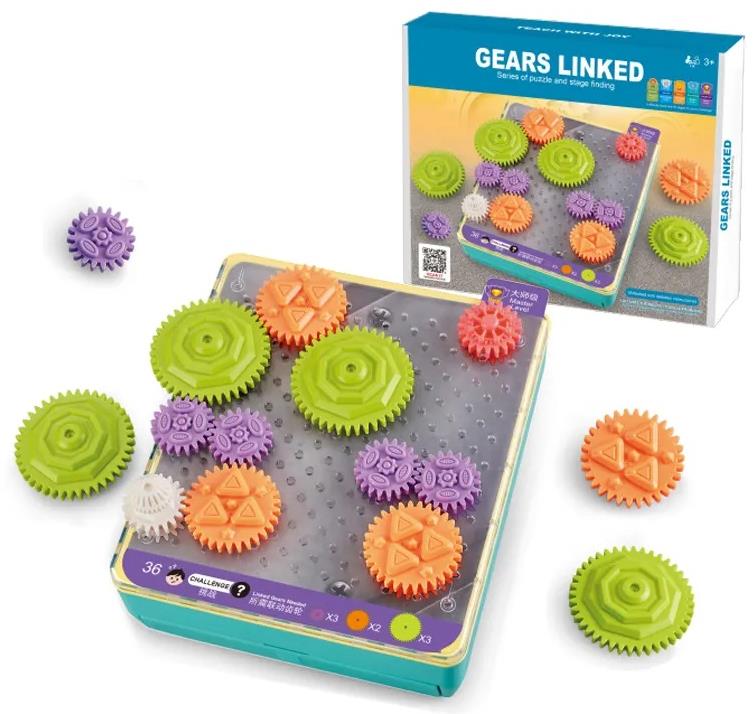 Bavytoy Ozubená kolečka - logická hra