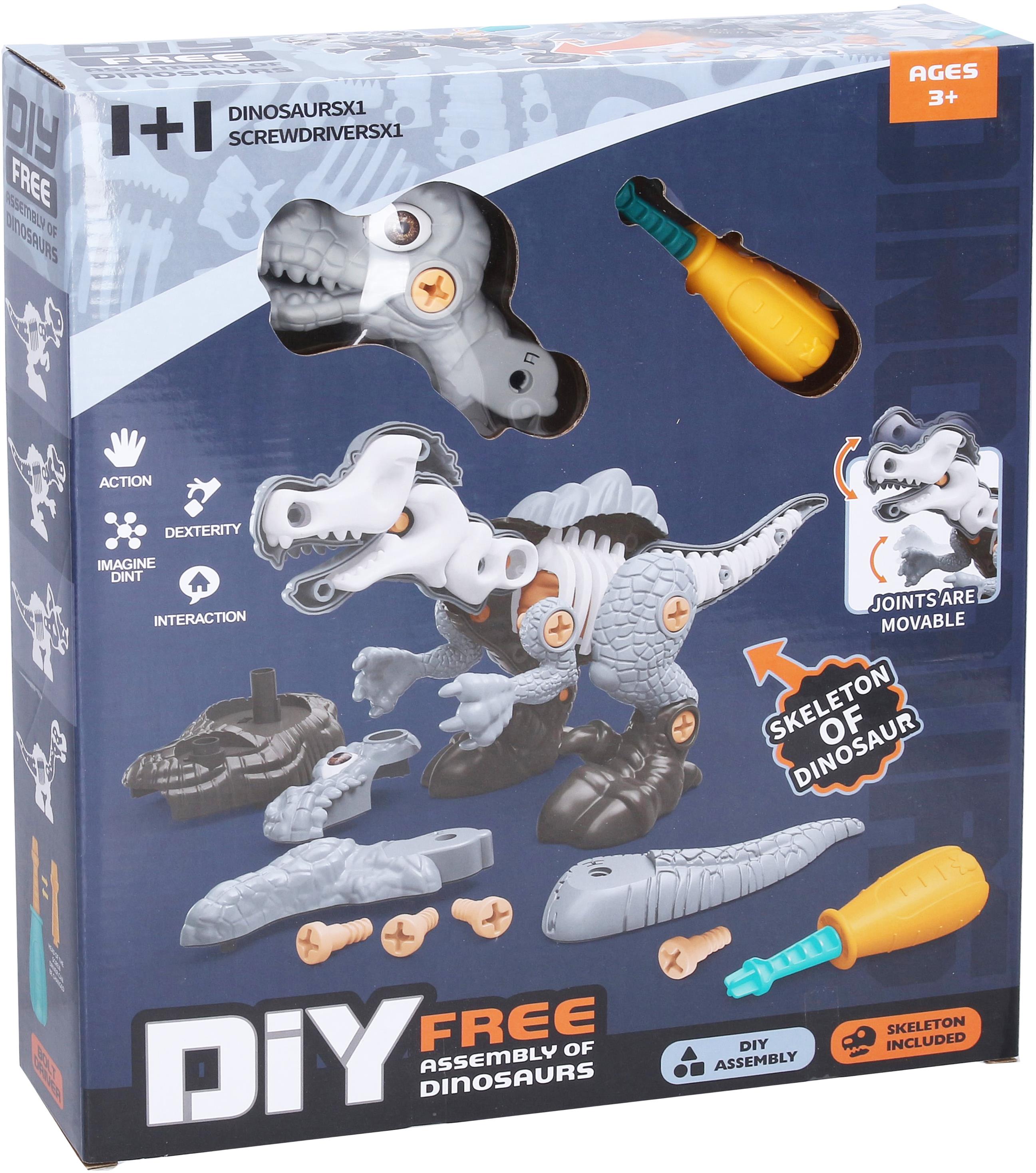 Wiky Dinosaurus s kostrou, šroubovací