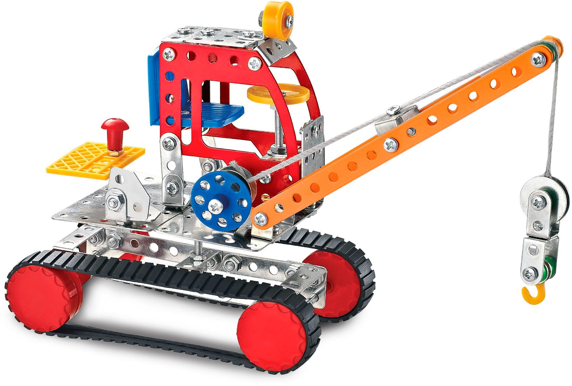 MaDe Malý mechanik jeřáb 204 ks