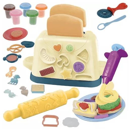 Alum Dětský plastelínový toustovač s doplňky