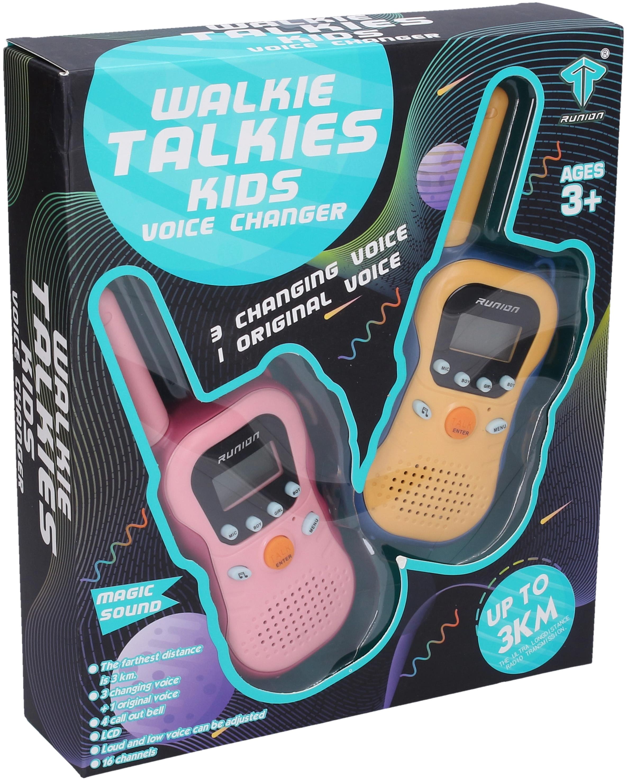 Wiky Vysílačky dětské 16 cm dosah 3 km