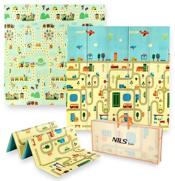 NILS Fun Skládací pěnová podložka MD04 City