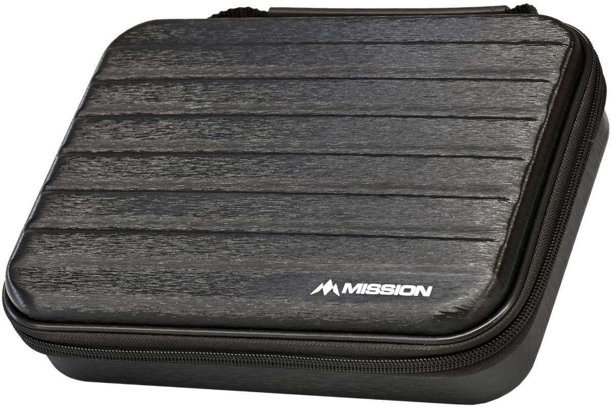 Mission Pouzdro na šipky ABS-4 Black Metallic, na 12 šipek