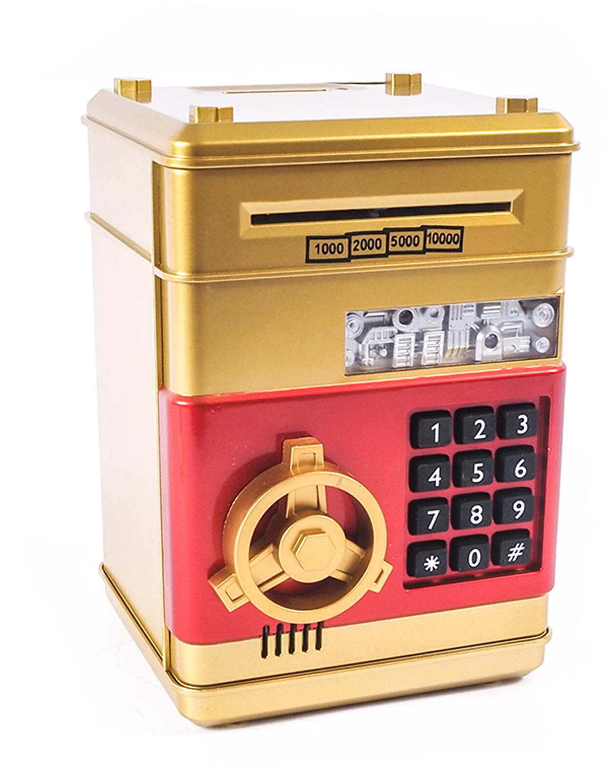 Aga Pokladnička trezor, zlatá