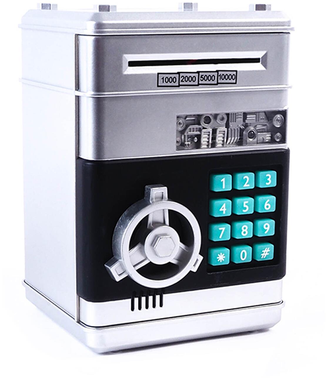 Aga Pokladnička trezor, stříbrná