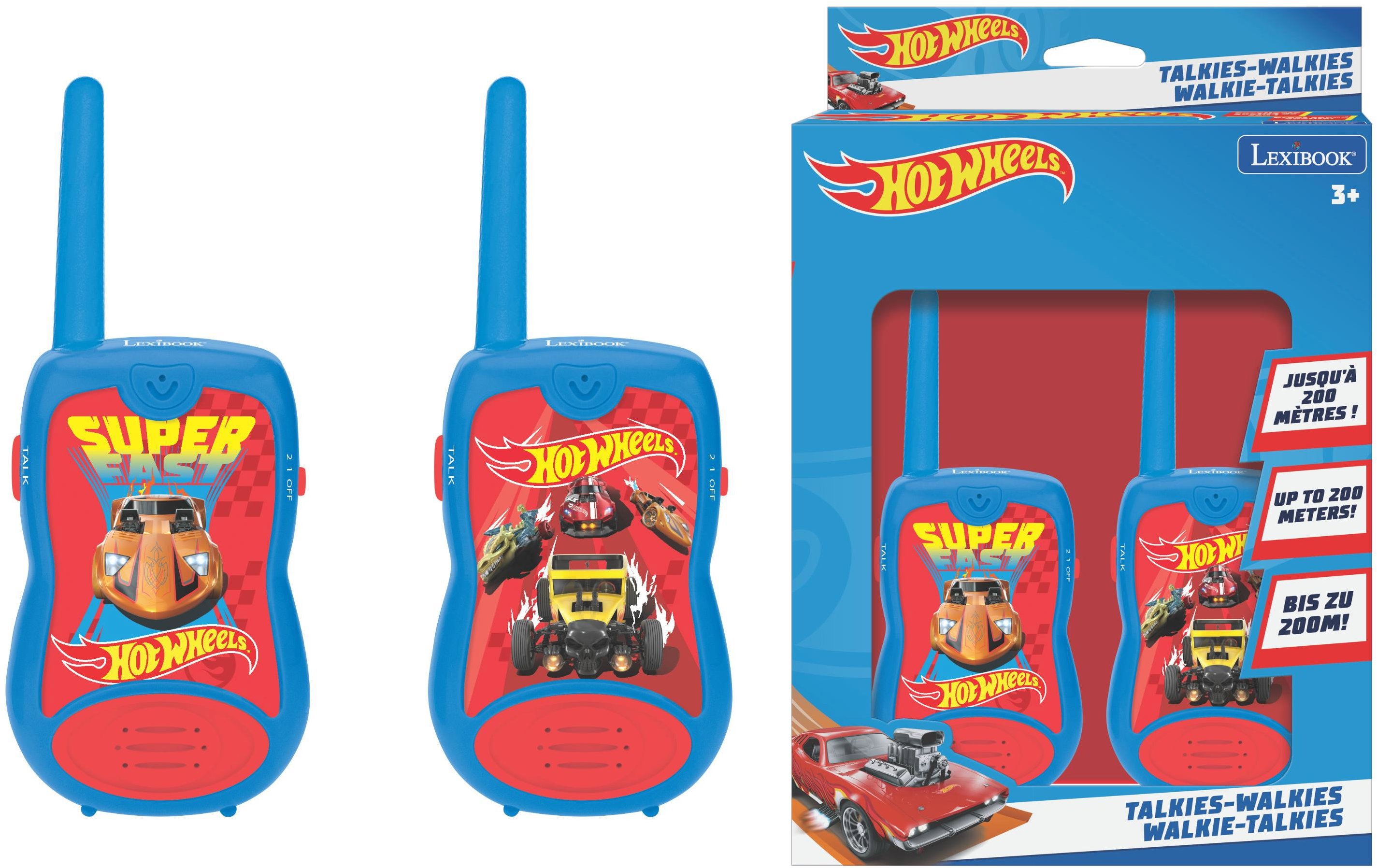 Lexibook Hot Wheels vysílačky