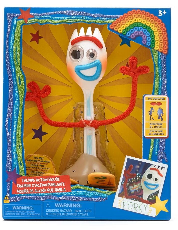 Disney Toy Story Příběh hraček Forky, originální mluvící akční figurka
