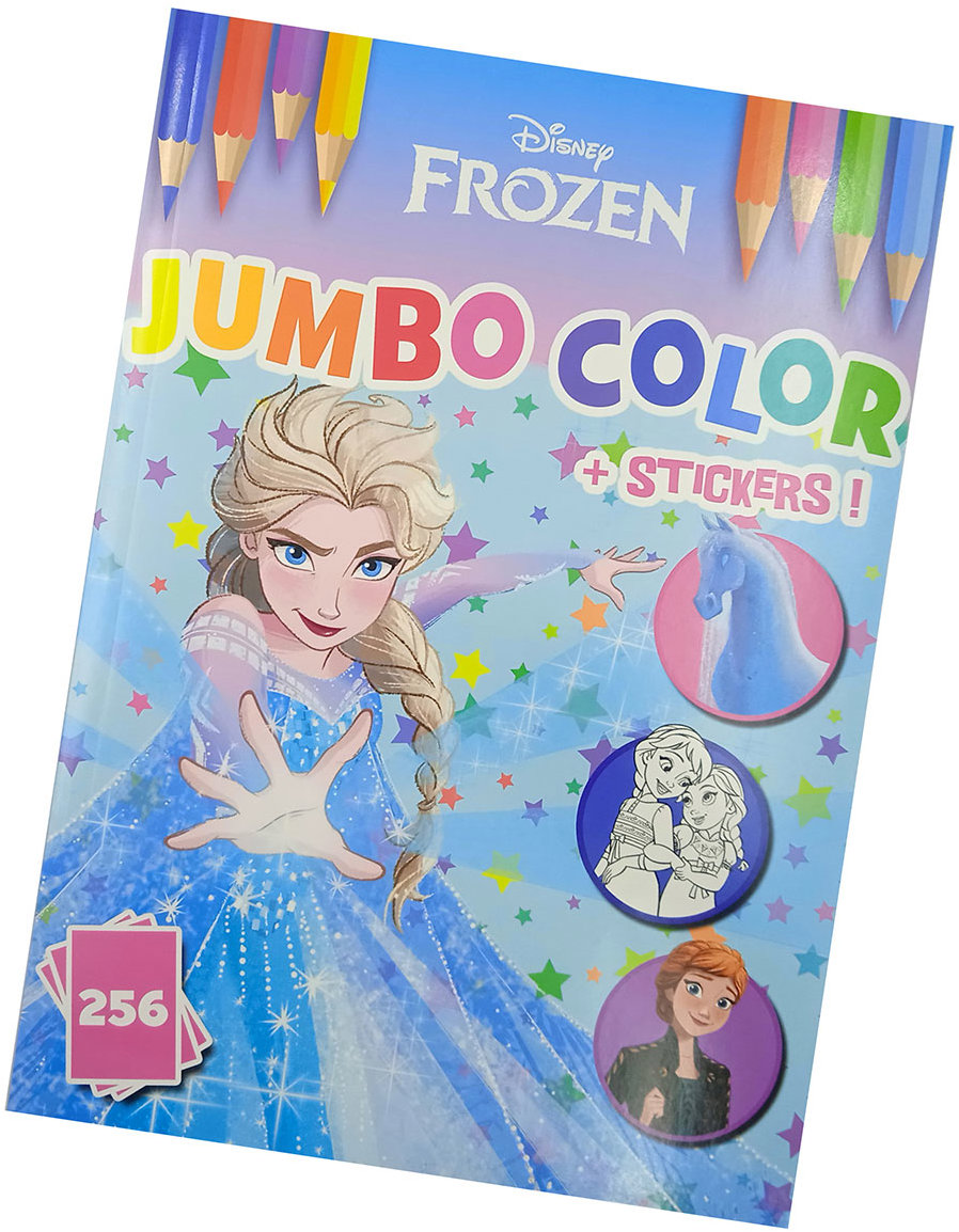 DISNEY Maxi omalovánky Jumbo - Frozen