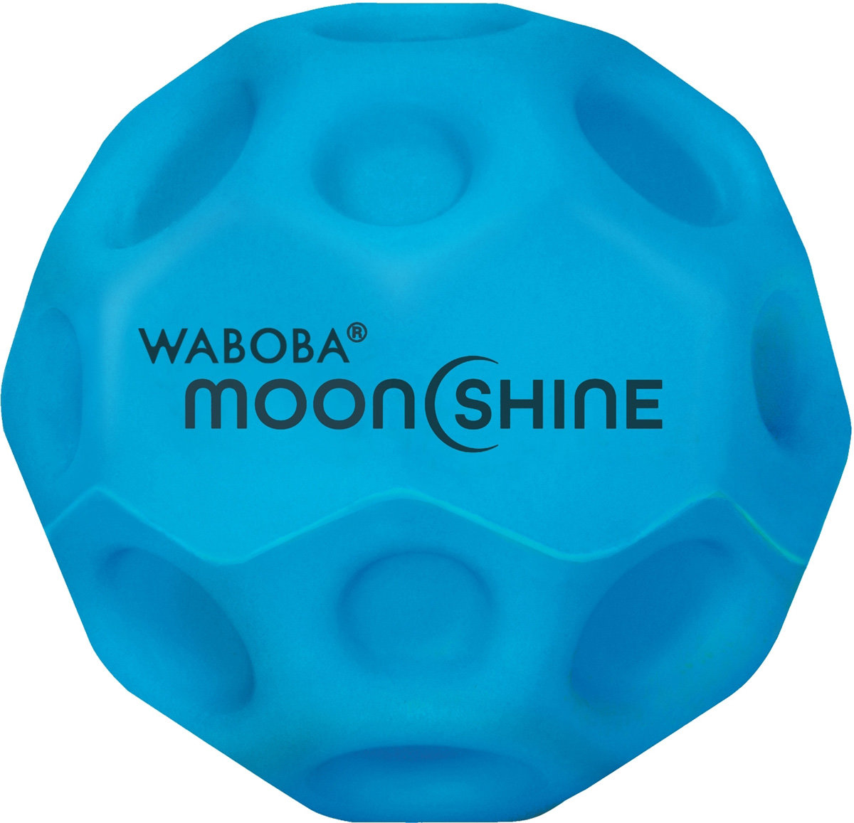 Waboba Moonshine, svítící, modrý