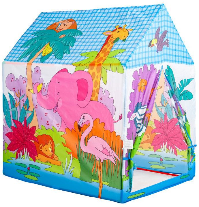 IPlay 8182 Herní stan 72 × 102 × 95 cm, džungle