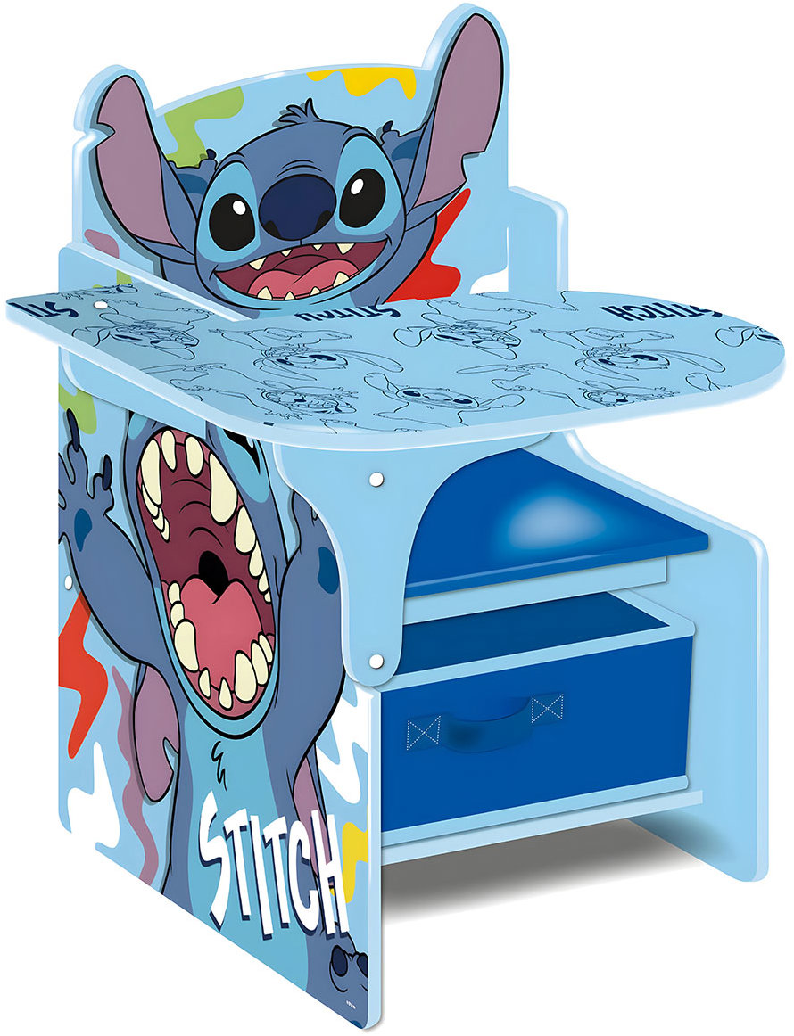 DISNEY Kombinovaná židle 2v1 s psacím stolem - Stitch