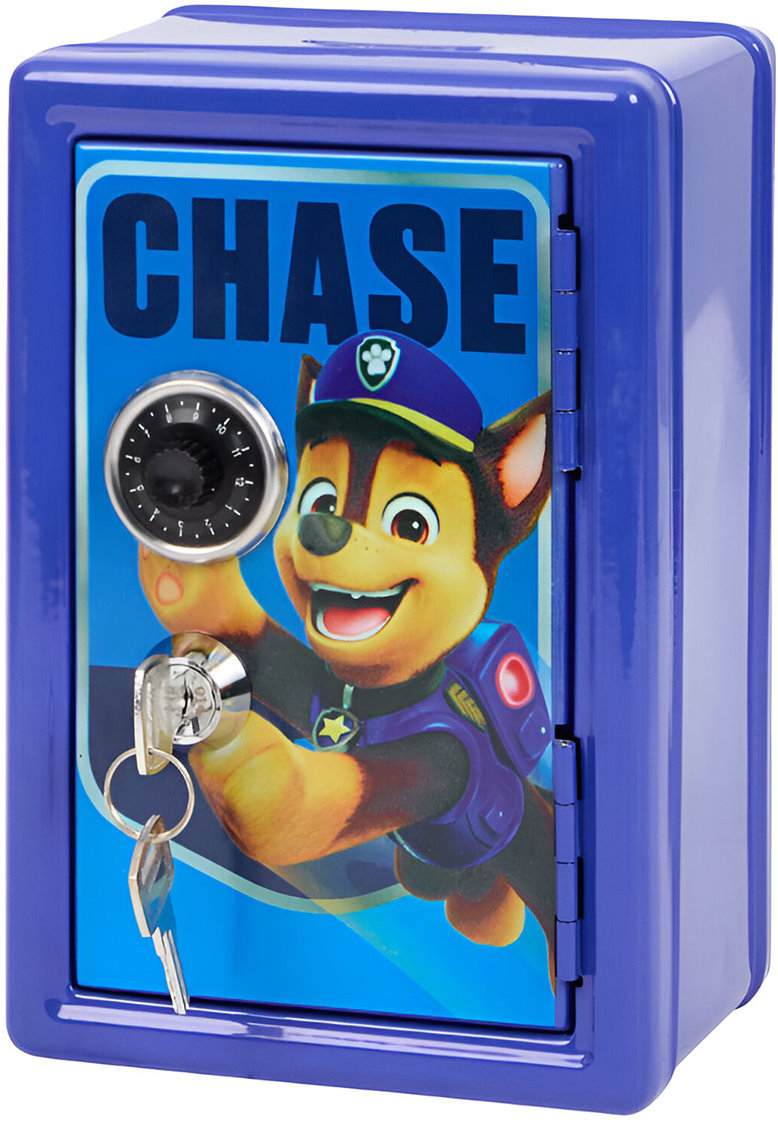 DISNEY Kovový trezor/kasička - Tlapková patrola/Chase