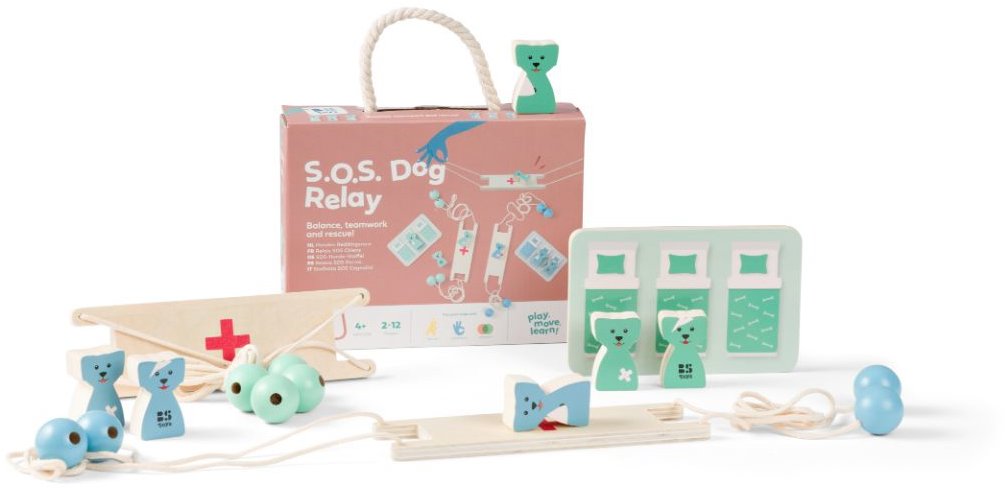 BS Toys Zachraň pejska – balanční hra